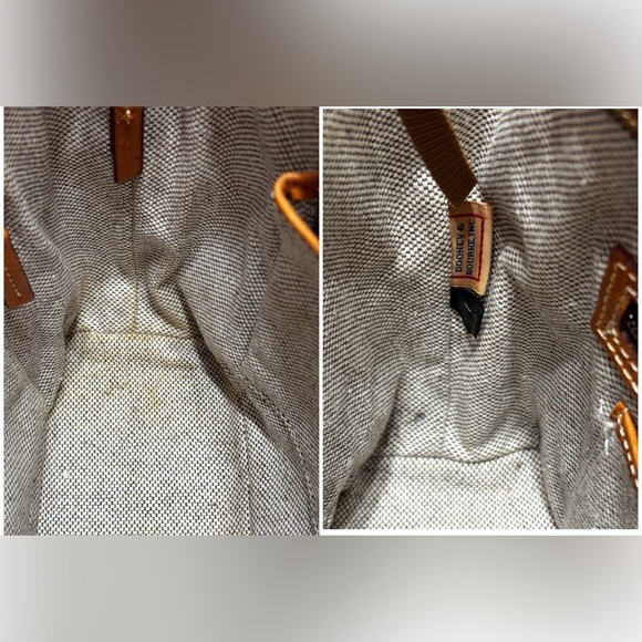 Women’s Dooney & Bourke Ostrich Charleston Shopper Bag - Picture 4 of 11